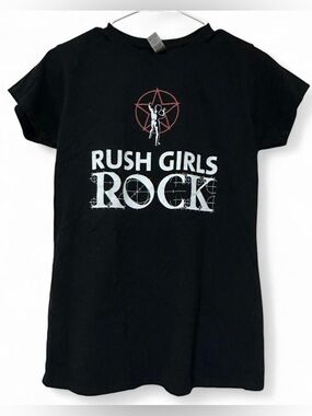 Rush Girls Rock Black T-Shirt